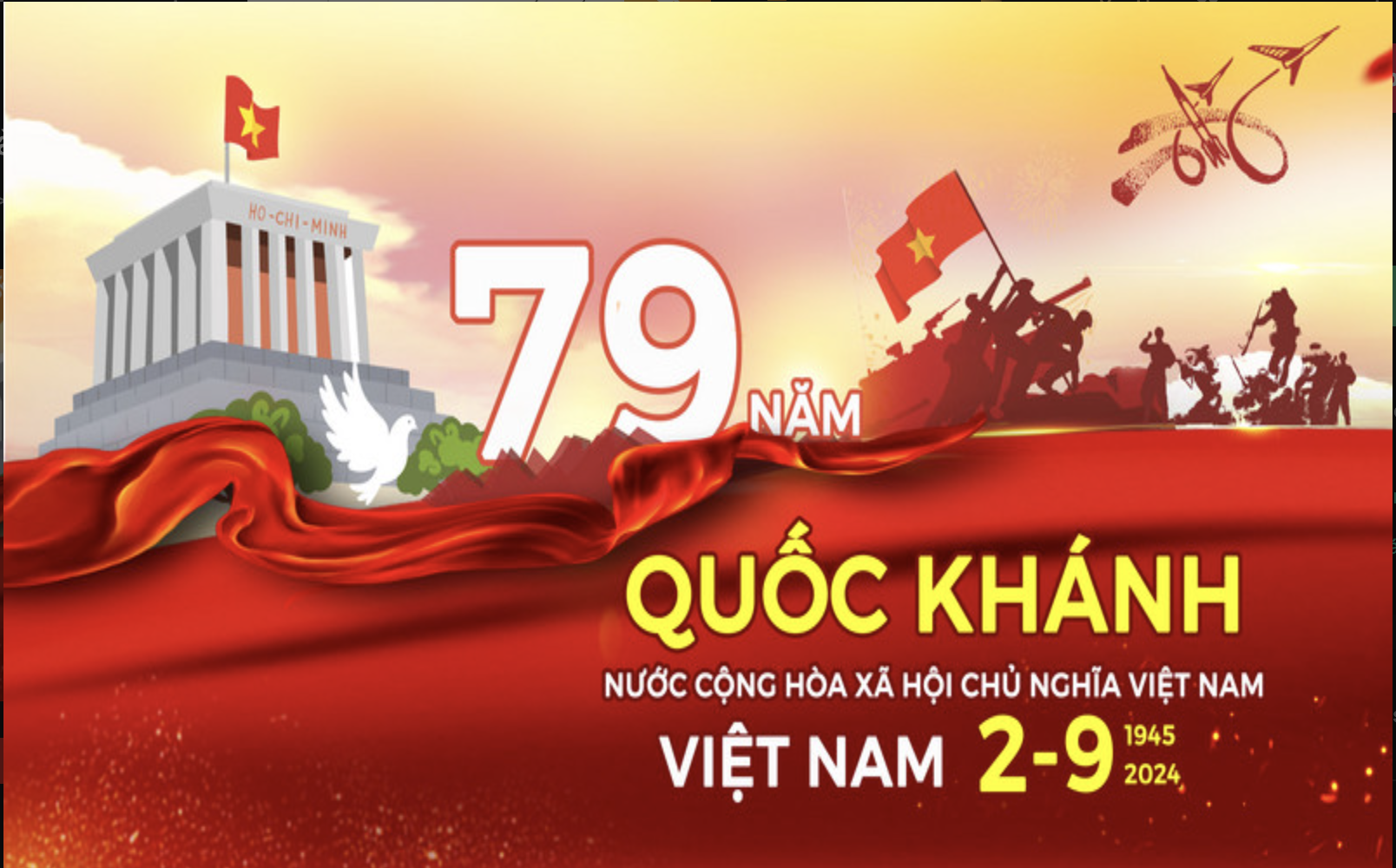 KỶ NIỆM 79 NĂM QUỐC KHÁNH NƯỚC CỘNG HOÀ XHCN VIỆT NAM